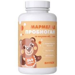 Мармелад Пробиогам со вкусом абрикоса, 240г